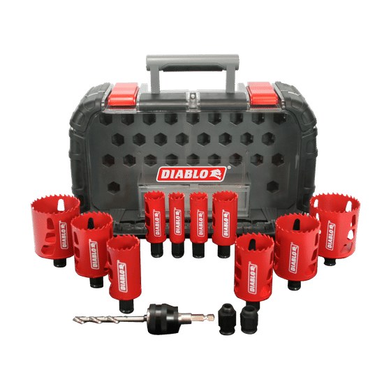 14 pc General Purpose Bi-Metal Hole Saw Set
