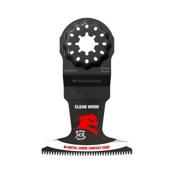 2-1/2" Starlock Bi-Metal Oscillating Blade for Clean Wood