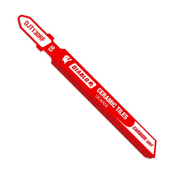 3-1/4" Carbide Grit Jig Saw Blade for Ceramic Tile & Glass