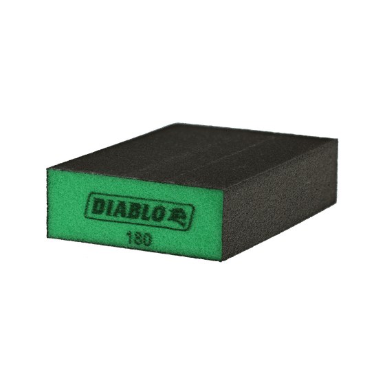 5" x 3" x 1" 60-Grit Large Flat Edge Sanding Sponges (4-pk)