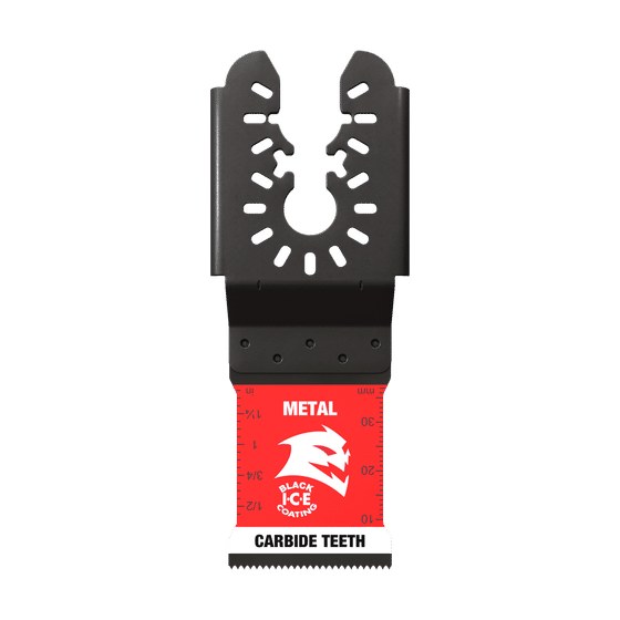 1-1/4" AMPED™ Steel Demon™ Universal Fit Carbide Teeth Oscillating Blade for Metal