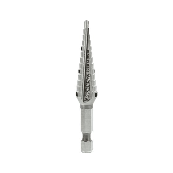 1/4" - 1/2" Impact Step Drill Bit (13 Steps)