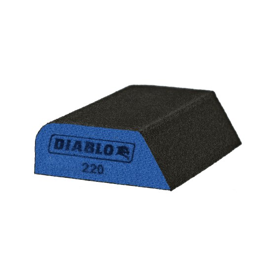 4" x 2-3/4" x 1" 220-Grit Dual-Edge Sanding Sponge