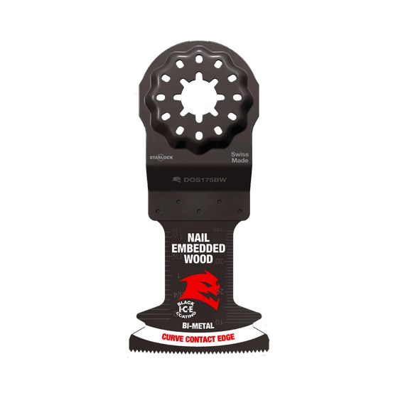 1-3/4" Demo Demon™ Starlock Bi-Metal Oscillating Blade for Nail-Embedded Wood