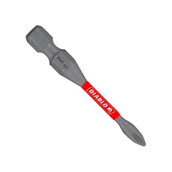 2" #1 Phillips Drive Bits (5-pk)