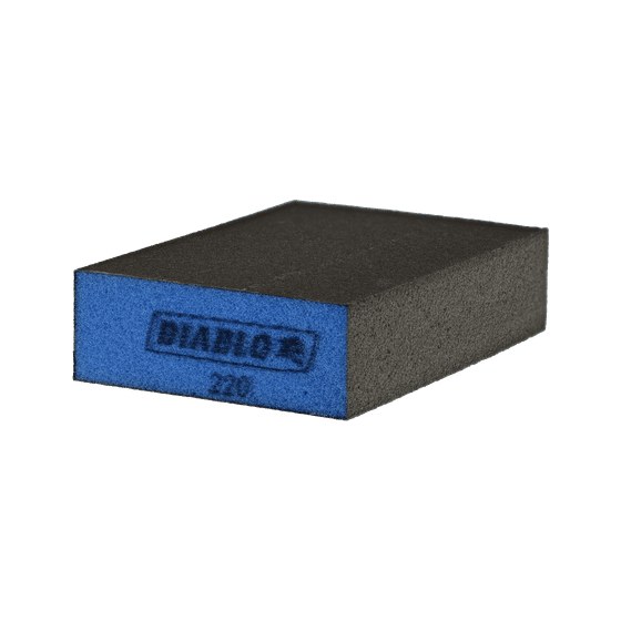 5" x 3" x 1" 220-Grit Large Flat Edge Sanding Sponge