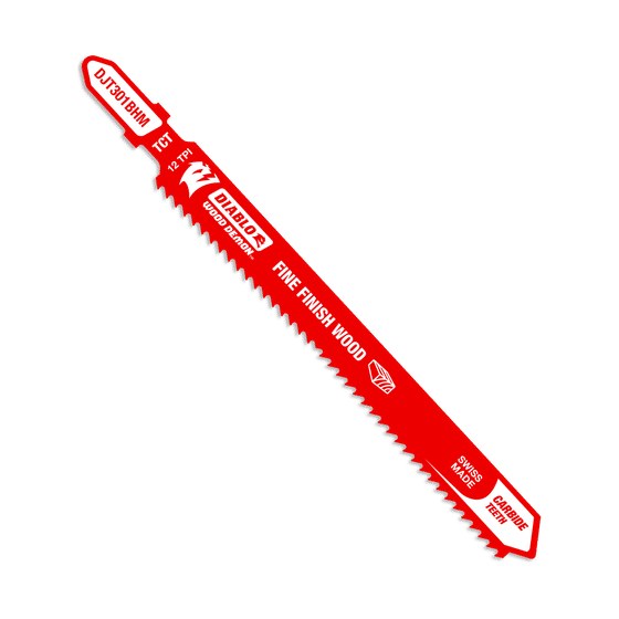 4-5/8" 12TPI Wood Demon™ Carbide Teeth Jig Saw Blade for Fine Finish Wood