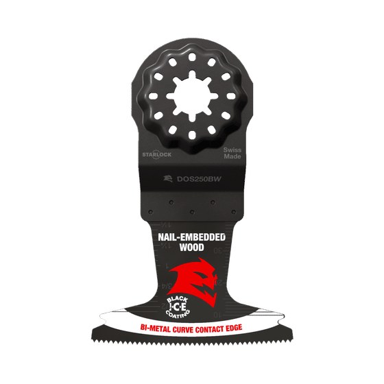2-1/2" Demo Demon™ Starlock Bi-Metal Oscillating Blade for Nail-Embedded Wood