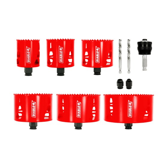 11 pc Bi-Metal Hole Saw Set