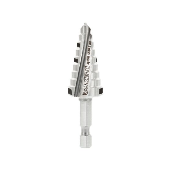 3/8" - 3/4" Impact Step Drill Bit (9 Steps)