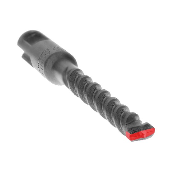 1/4" x 2" x 4" SDS-Plus 2-Cutter Carbide-Tipped Hammer Drill Bit