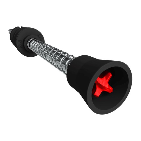 1/4" x 4"x 9" AMPED™ Rebar Demon™ SDS-Plus 4-Cutter Full Carbide Head Dust Extraction Hammer Drill Bit