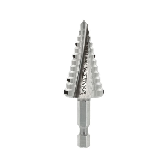 3/8" - 7/8" Impact Step Drill Bit (12 Steps)
