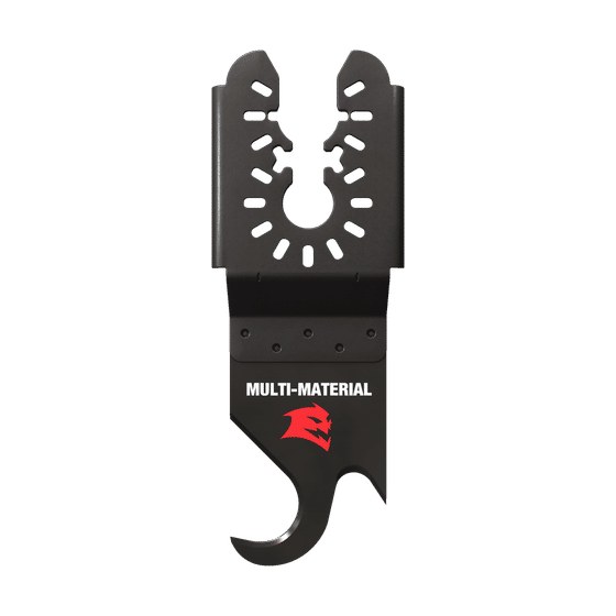 1-1/4" Universal Fit High Carbon Steel Oscillating Hook Knife