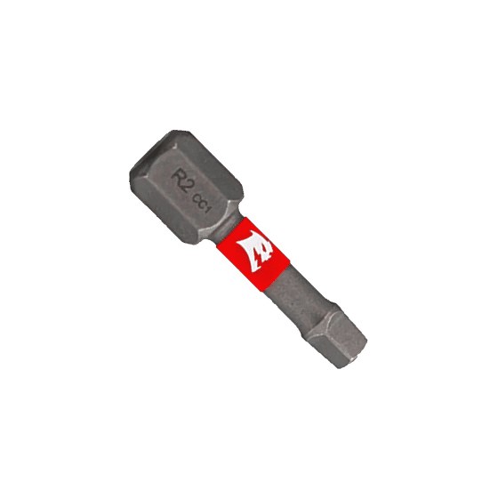 1" #2 Square Drive Bits (2-pk)