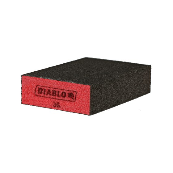 Flat 36-Grit Sanding Sponge (3-pc)