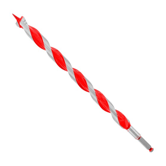 1-1/8" x 17-1/2" Auger Bit for Wood & Nail-Embedded Wood