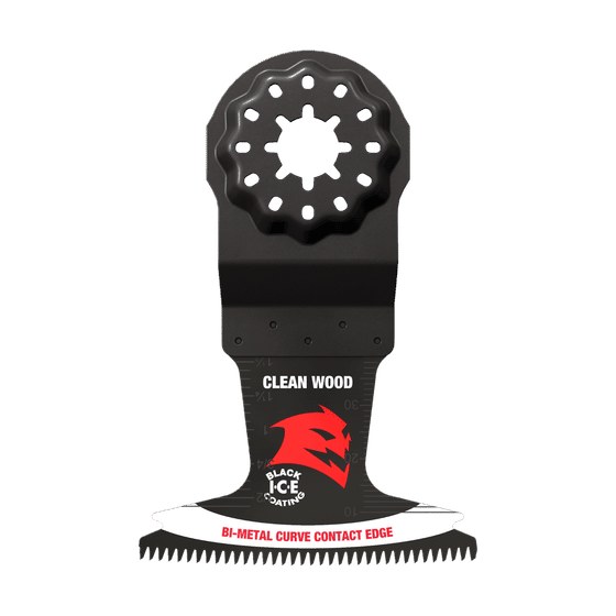 2-1/2" Demo Demon™ Starlock Bi-Metal Oscillating Blades for Clean Wood (3-pk)