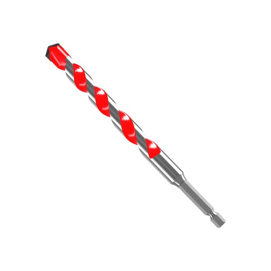 1/2" x 4" x 6" SPEEDemon™ Red Granite PLUS™ Carbide-Tipped Hammer Drill Bit