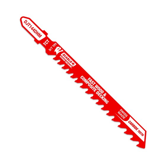 4" 5/7TPI Carbide Jig Saw Blade for Composite Decking