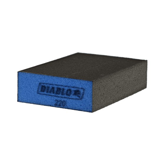 4" x 2-3/4" x 1" 220-Grit Flat Edge Sanding Sponge