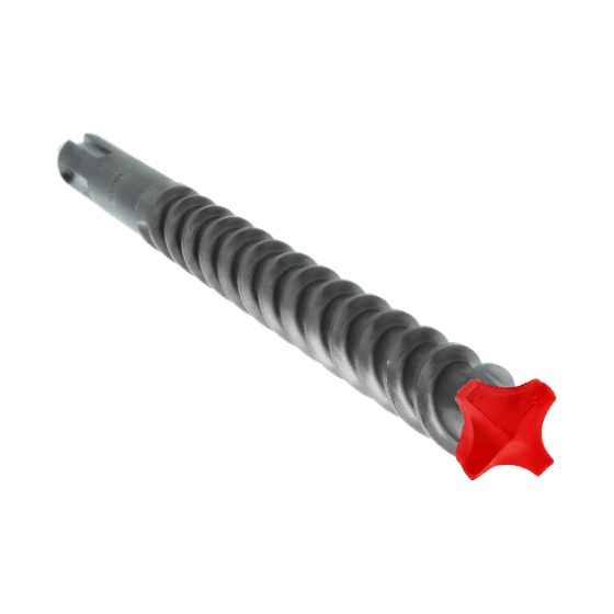 3/4"x 24"x 29" Rebar Demon™ SDS-Max 4-Cutter Full Carbide Head Hammer Drill Bit