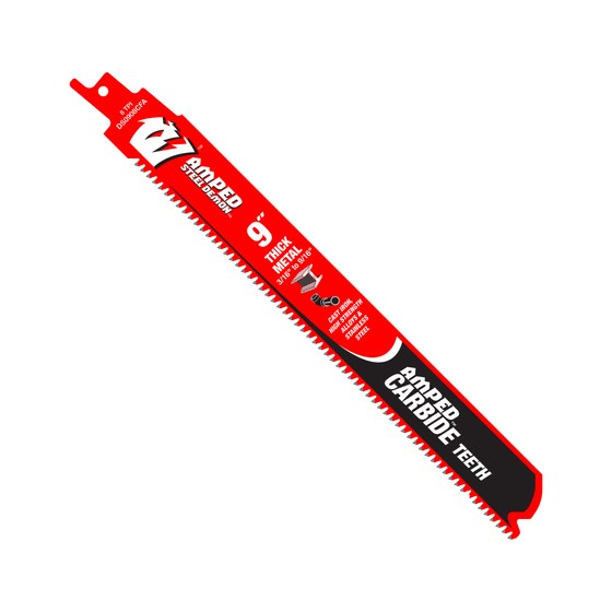 9" 8TPI AMPED™ Steel Demon™ Carbide Teeth Reciprocating Saw Blade for Thick Metal