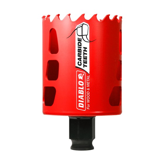 2-1/4" Carbide Teeth Hole Saw for Wood and Metal