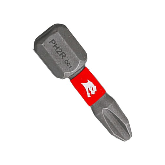 1" #2 Reduced Phillips Drive Bits for Drywall (25-pk)